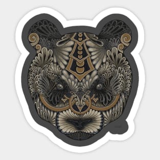 Golden Panda Sticker